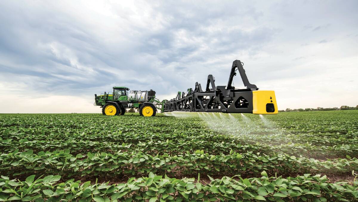 New technology: John Deere's See & Spray Ultimate will be available to some United States farmers in 2023. 