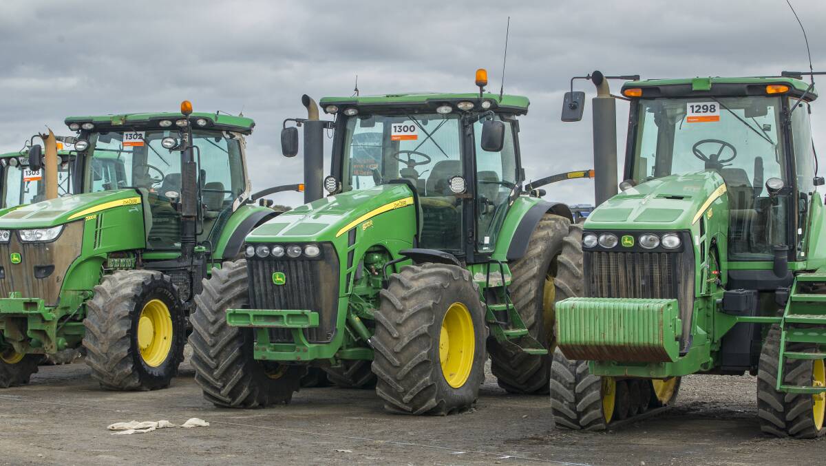 Ritchie Bros sold 205 tractors across Australia in 2022. 