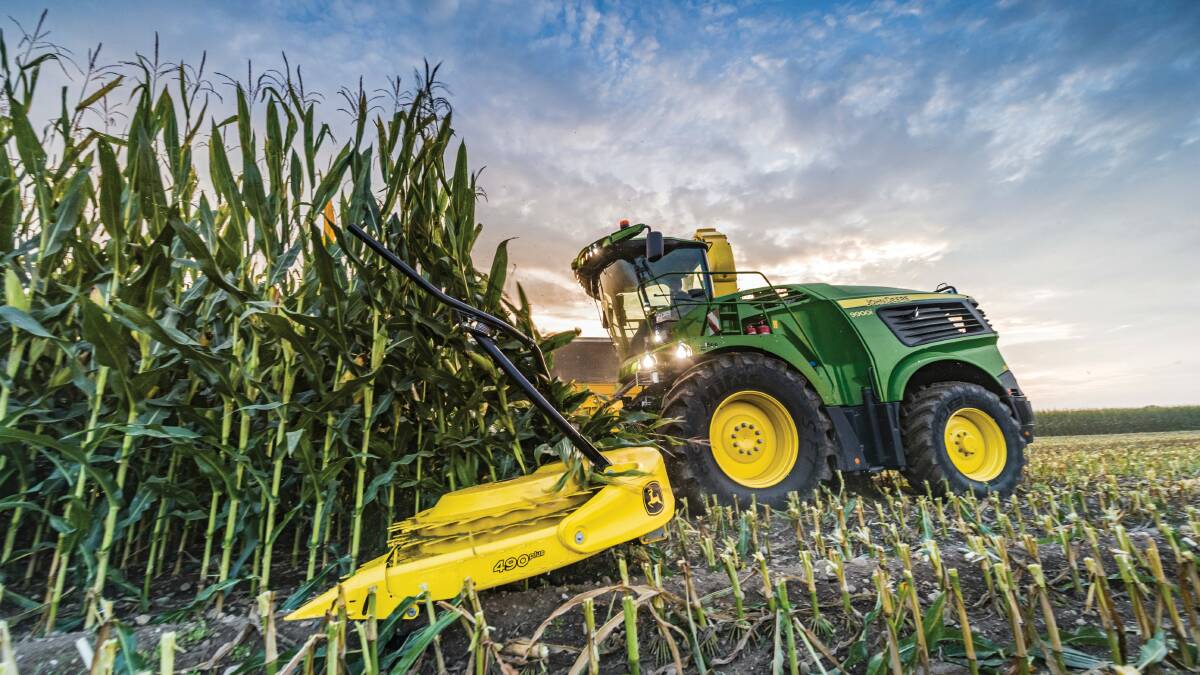 In August John Deere launched its 9500 self-propelled forage harvester in Australia.