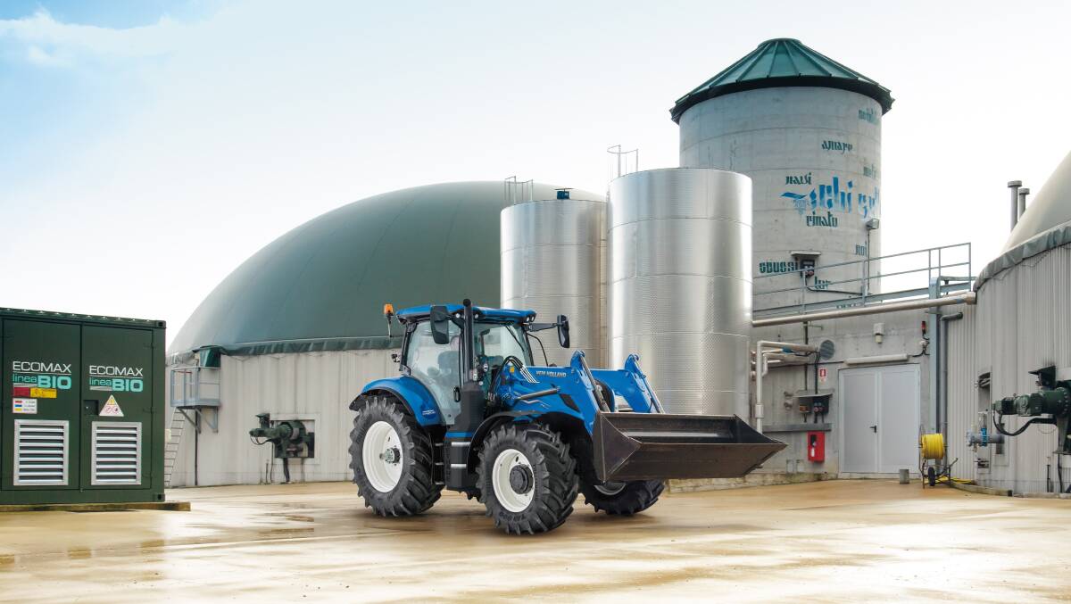 Strategic plan: CNH Industrial wants to enable zero emissions farming through products like the New Holland T6 methane power tractor.