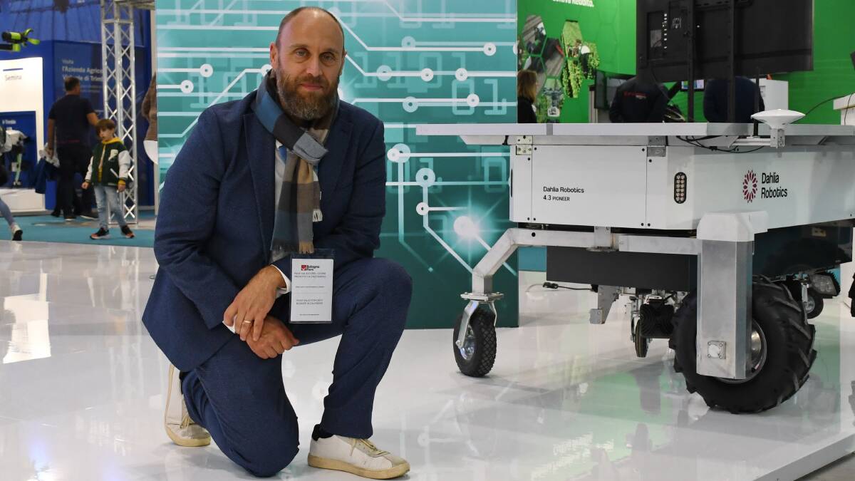 FederUnacoma digital agriculture technical officer Alessio Bolognesi says it is important to create situations where farmers can interact with agricultural robots. 