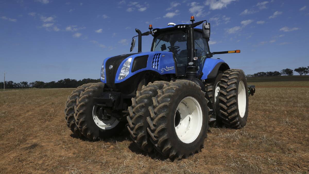 Spending spree: Tractor sales nationally in June were up 18 per cent on the same month last year. 