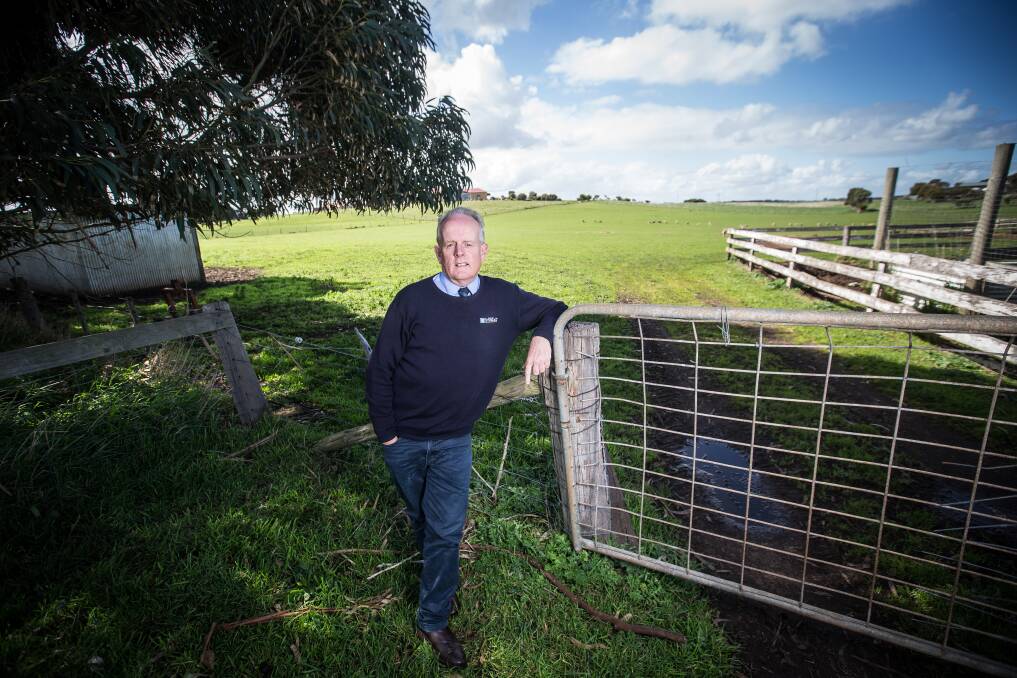 TREND: Real estate agent Nick Adamson says Charles Stewart sold more dairy farms than usual in the Warrnambool district last financial year and most were converted to grazing and cropping properties.