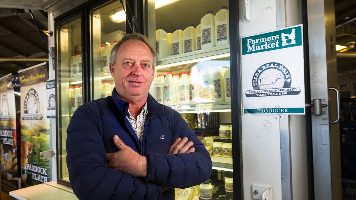CONCERN: Tilba Real Dairy owner Nic Dibden is concerned with what else is behind a trade deal between the Australian government and the European Union. Picture: Elesa Kurtz 