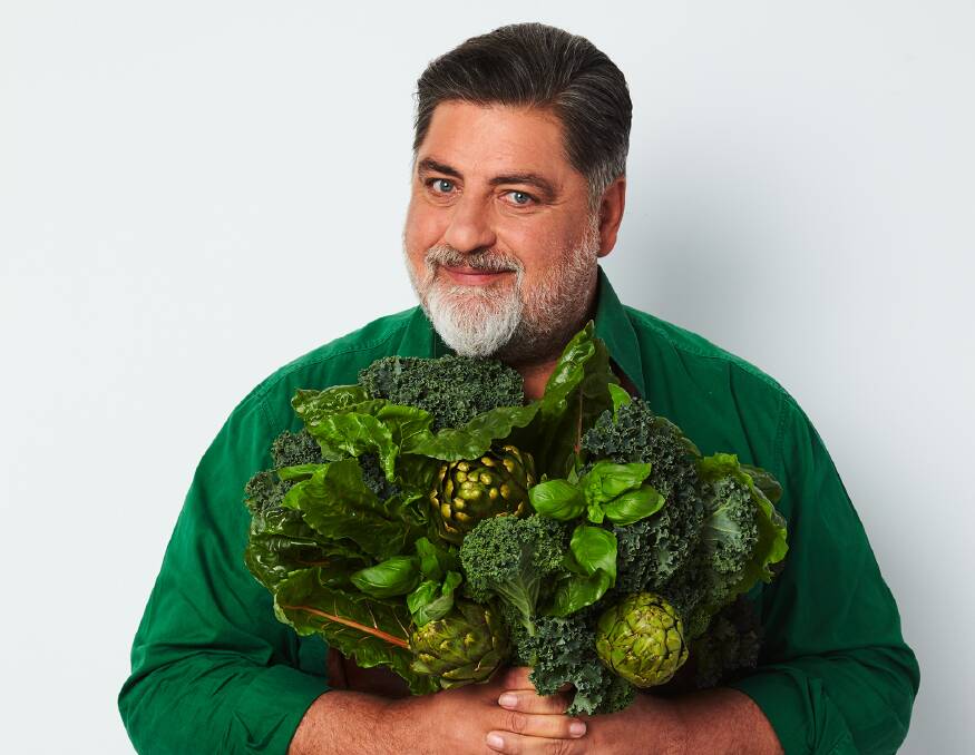 KEEN: Matt Preston has fallen in love with vegetables. Picture: Mark Roper