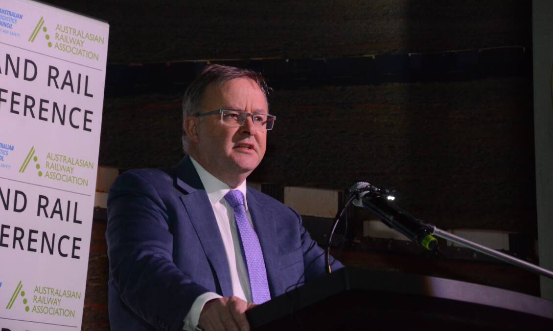 Labor Infrastructure spokesman Anthony Albanese. Photo by Mark Griggs.