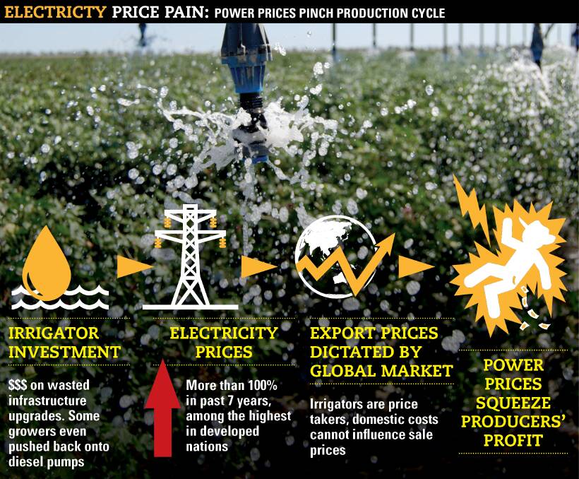Rising input costs such as electricity are particularly damaging for price-taking industry like farming, which largely sells into cutthroat commodity markets.