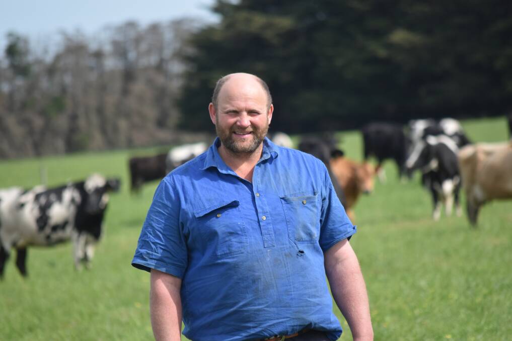 NEW SKILLS: Brad Collins, a dairy farmer from Dixie, polished his leadership skills through the Leadership Great South Coast program sponsored by Gardiner Dairy Foundation. 