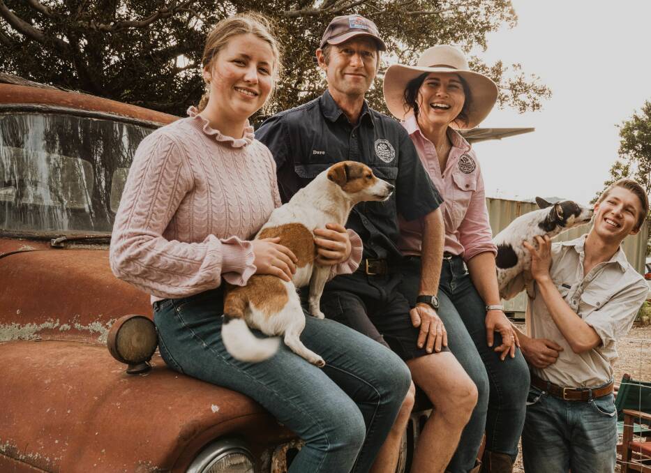 FAMILY VALUES: Georgia, Dave, Kay and Harry Tommerup are continuing to diversify their dairy operation, including taking a new approach to attracting visitors to Queensland's Scenic Rim region. PHOTO: Ekka Online 2020 and Simon Langford Ely