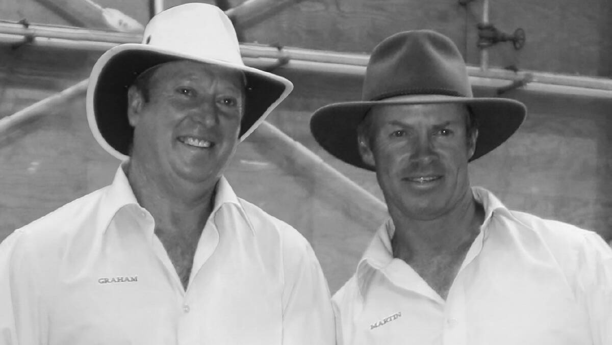 Brothers Graham and Martin (who passed away in 2018) Gilmore had a shared vision to develop an easy care, low maintenance meat sheep.