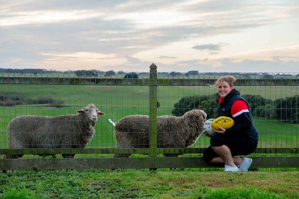 FREEDOM: Teenager Gretta Gleeson enjoys spending time outdoors and is considering a career in the agricultural field. Picture: Chris Doheny 
