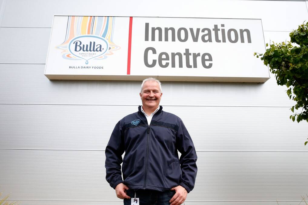 Bulla Dairy Food chief executive Allan Hood. Picture: Mark Witte 