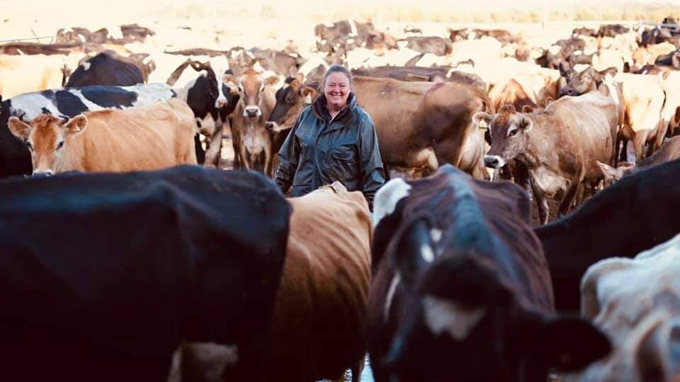 FORTUNATE: South Gippsland dairy farmer and consultant Rebecca Casey says her part of the region has had a bumper season.