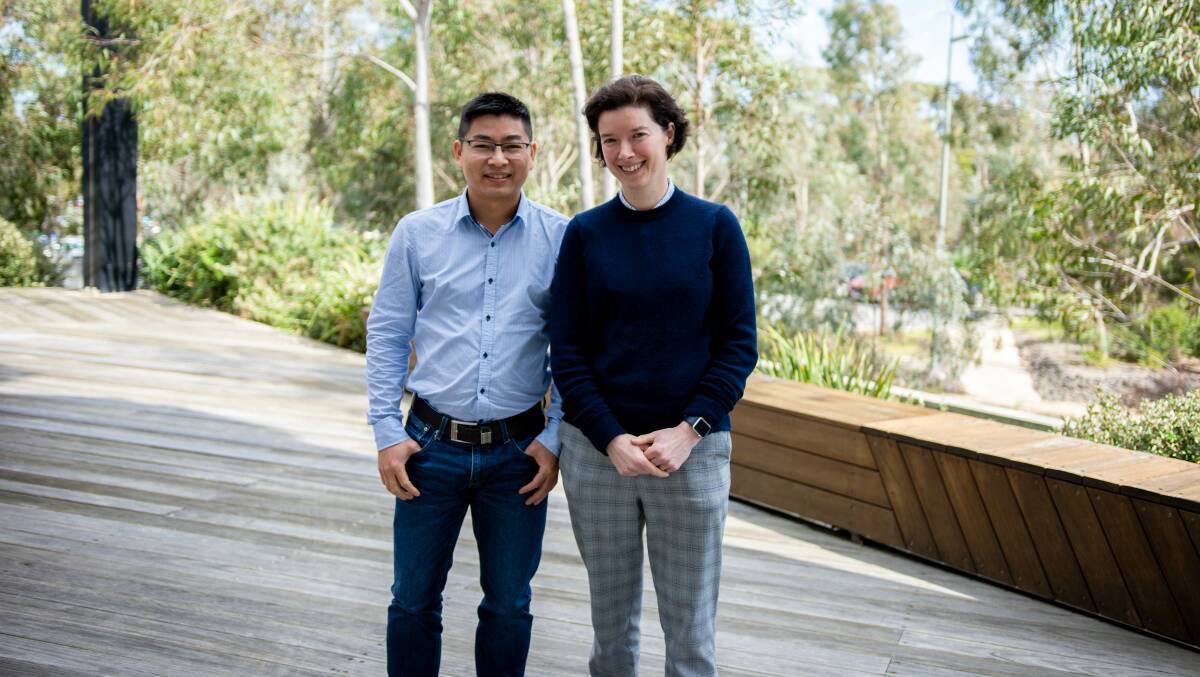 CHANGE MAKERS: Agriculture Victoria Research scientists Professor Jennie Pryce and Dr Phuong Ho.