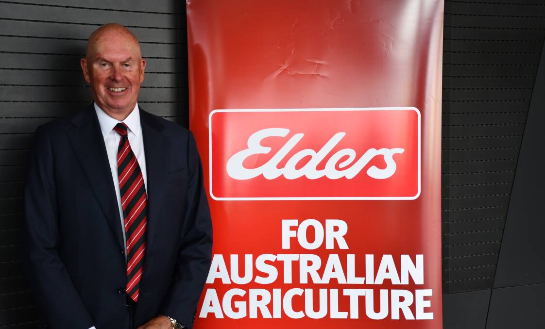 Elders chair Ian Wilton at the company's AGM in Adelaide.