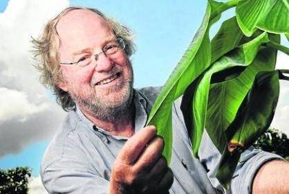 Professor James Dale, Queensland University of Technology, has been researching vitamin A enriched bananas for sub-Saharan Africa, with the help of the Bill and Melinda Gates Foundation.