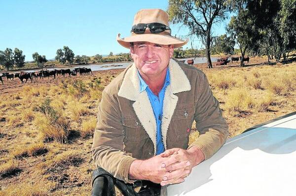 CENTRAL LIVING: Ambalindum Station's Tim Edmunds says the beauty of living in central Australia means he is not locked into selling cattle into southern markets