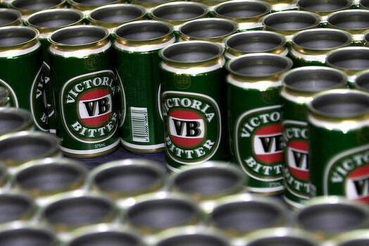 VB regains its crown as Australia's biggest selling beer, knocking off XXXX Gold.