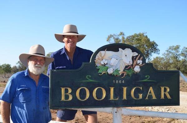 Donald and Douglas Crothers, along with their families, are looking forward to celebrating Booligar's 150th anniversary on April 20 next year.