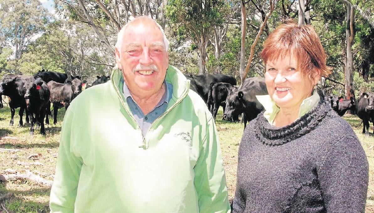 Mt Taylor beef breeders Barry and Lea Worseldine (pictured) had funds invested in Gippsland Secured Investments (GSI) and just want the whole situation over and done with.