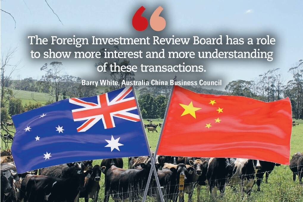 FIRB QUERY: Questions are being asked about the role of the Foreign Investment Review Board, after turmoil at Australia's biggest dairy farm, Tasmania's Moon Lake Investments.