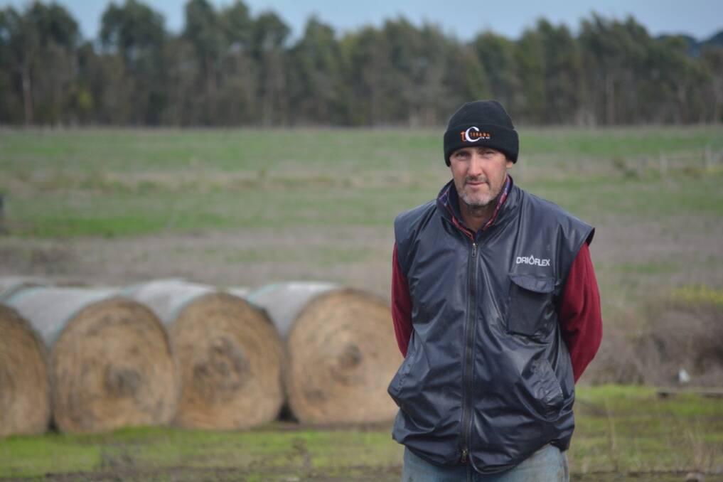 Looking ahead: Terang dairy farmer Paul Moloney says turning the former DemoDAIRY site at Terang into a profitable dairy farm will be a challenge but he's confident he can make it work.