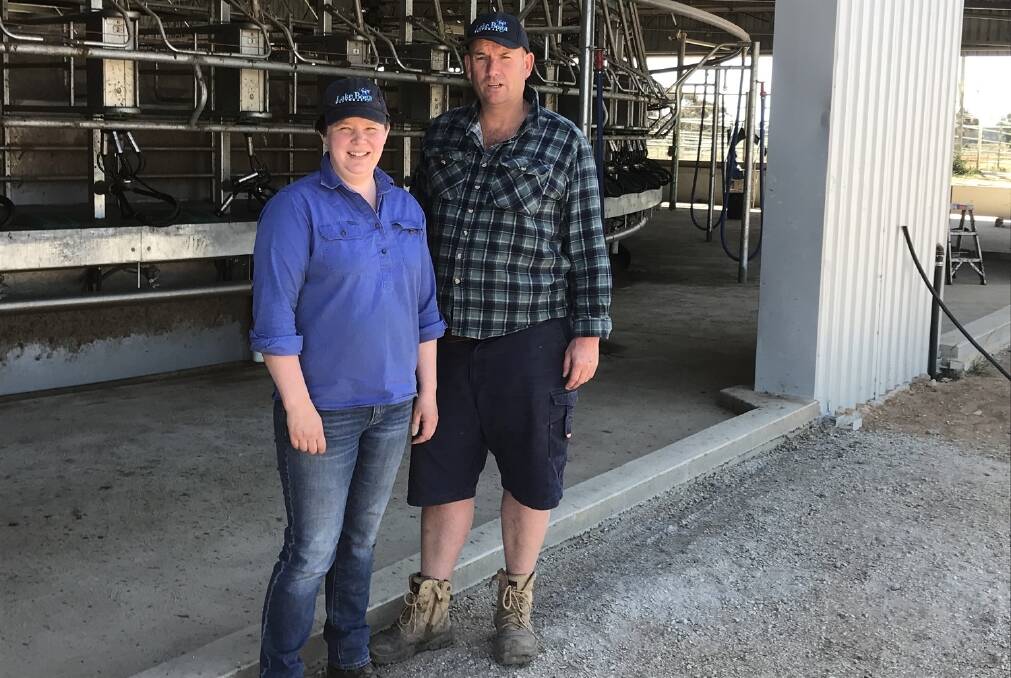 Sally and Paul Bethune have made several infrastructure upgrades to their property, included a 100-unit rotary dairy.