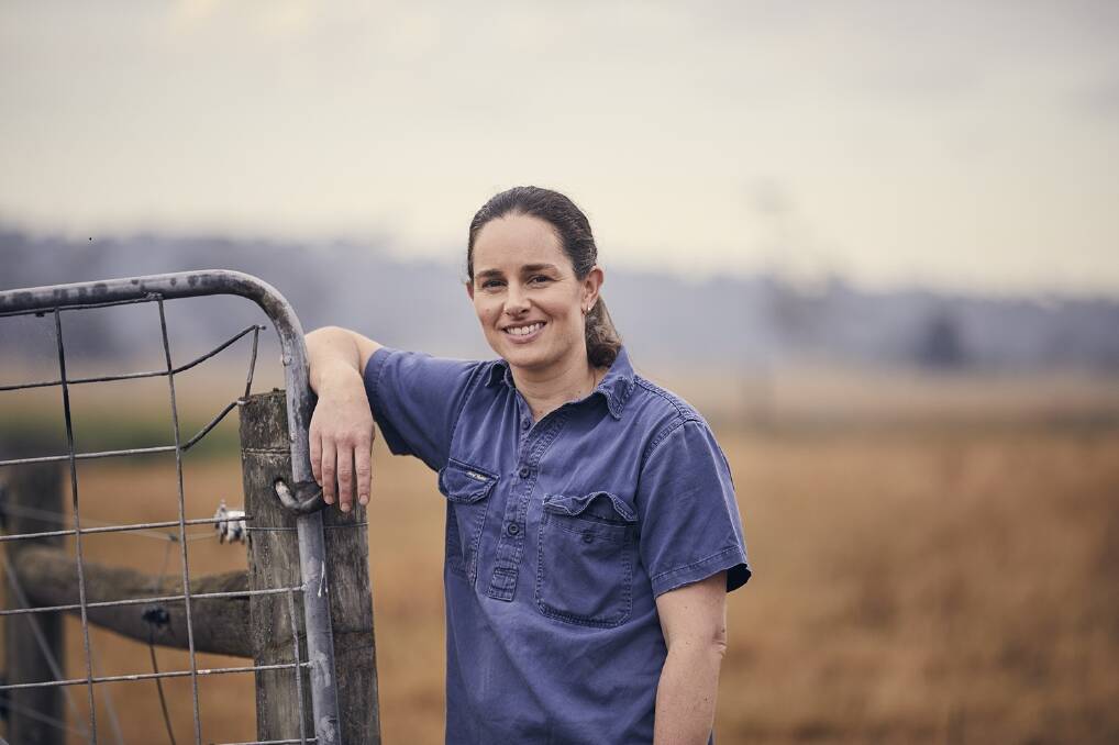 Gippsland farmer Lauren Finger is one of the farmers featuring in a new campaign.