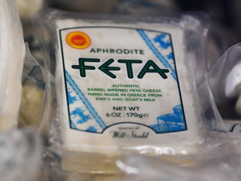 Naming rights over dairy products such as feta remain a sticking point in EU free trade negotiations (David Mariuz/AAP PHOTOS)