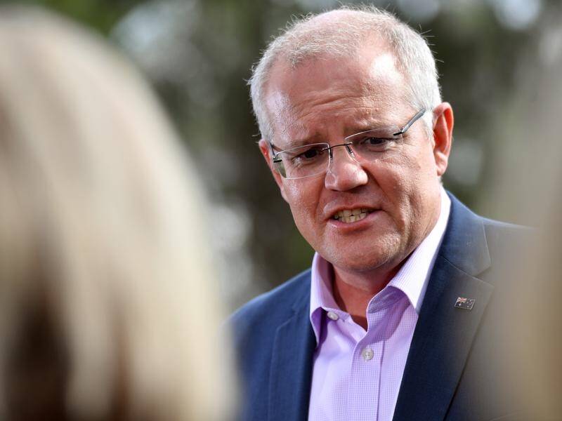 Prime Minister Scott Morrison has resumed campaigning following an Easter truce.