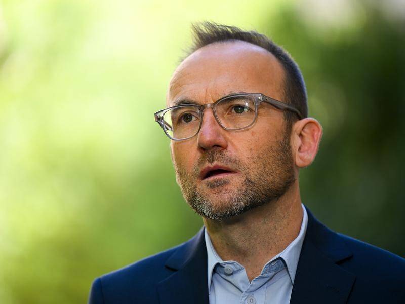 Adam Bandt says it is important to ensure the reconstruction funds are used appropriately. (Lukas Coch/AAP PHOTOS)