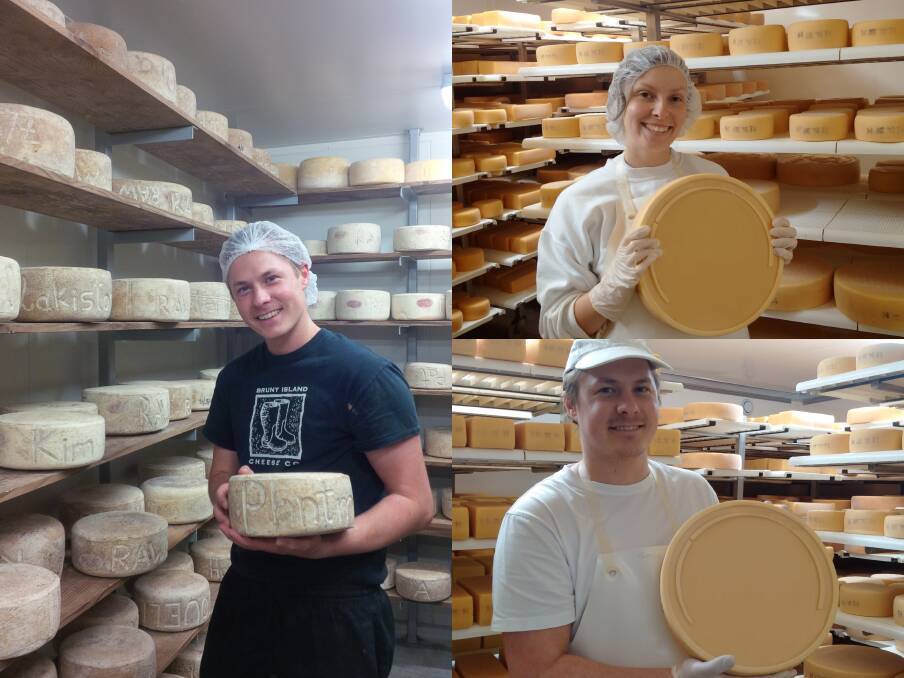 Cheese making in Australia and Germany. Photo: Supplied 