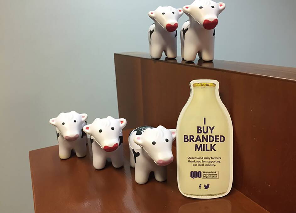 The Queensland Dairyfarmers' Organisation are urging consumers to buy branded when selecting their milk. 