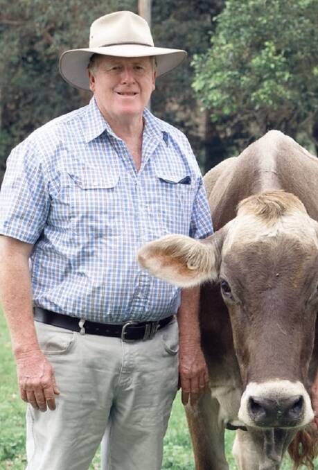 Dayboro dairyfarmer, Joe Bradley secured a QRIDA loan to buy the family dairy farm. PIcture supplied. 