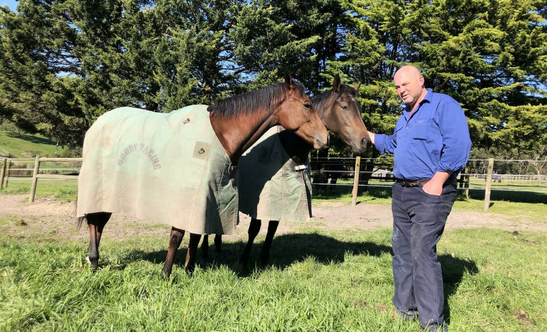 Renewed passion: Peter Moody has renewed his horse trainer's licence and has 30 horses in work. Picture - Supplied.
