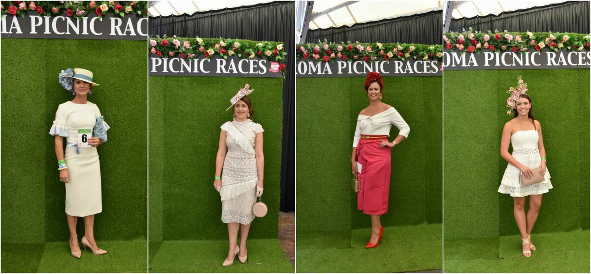 Pastels with bright pops of colour thrown into the mix were popular at the Roma Picnics Fashions on the Field.