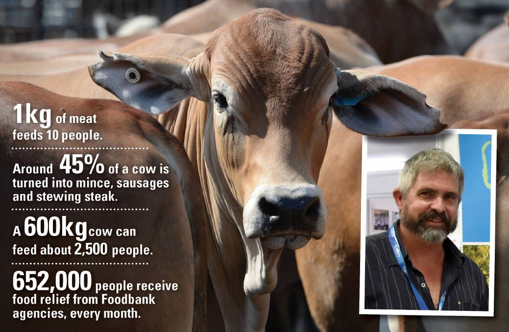 BeefBank director Andrew Rodgers is passionate about being the charity of choice for the beef industry.  