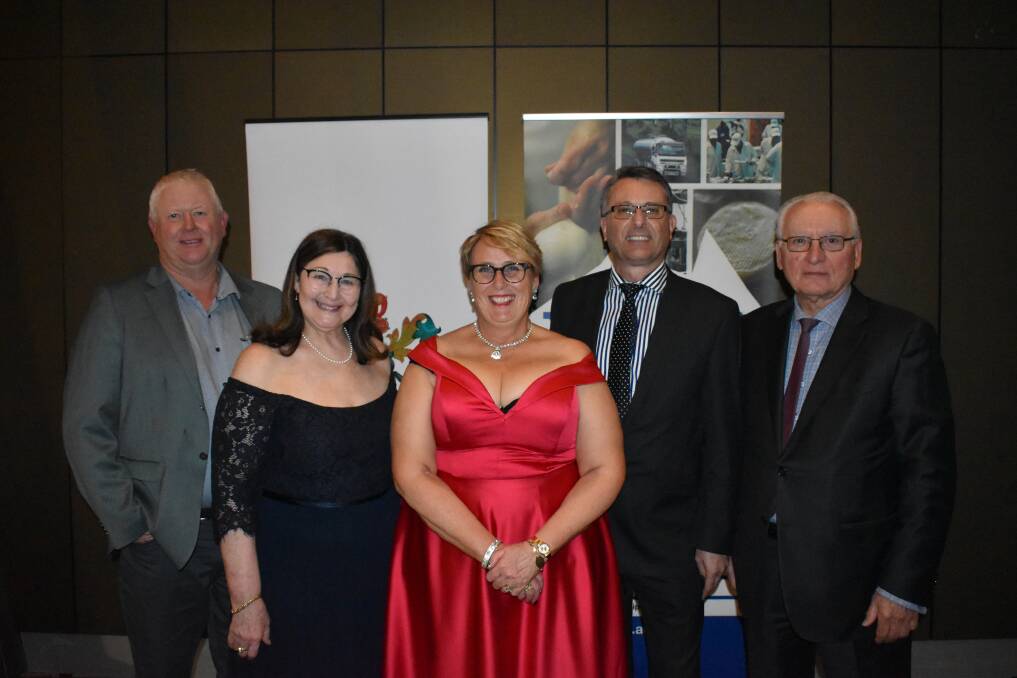 All Brenton Higgins award recipients who were at the 2023 Dairy Awards evening gathered for a photo. Picture by Kiara Stacey