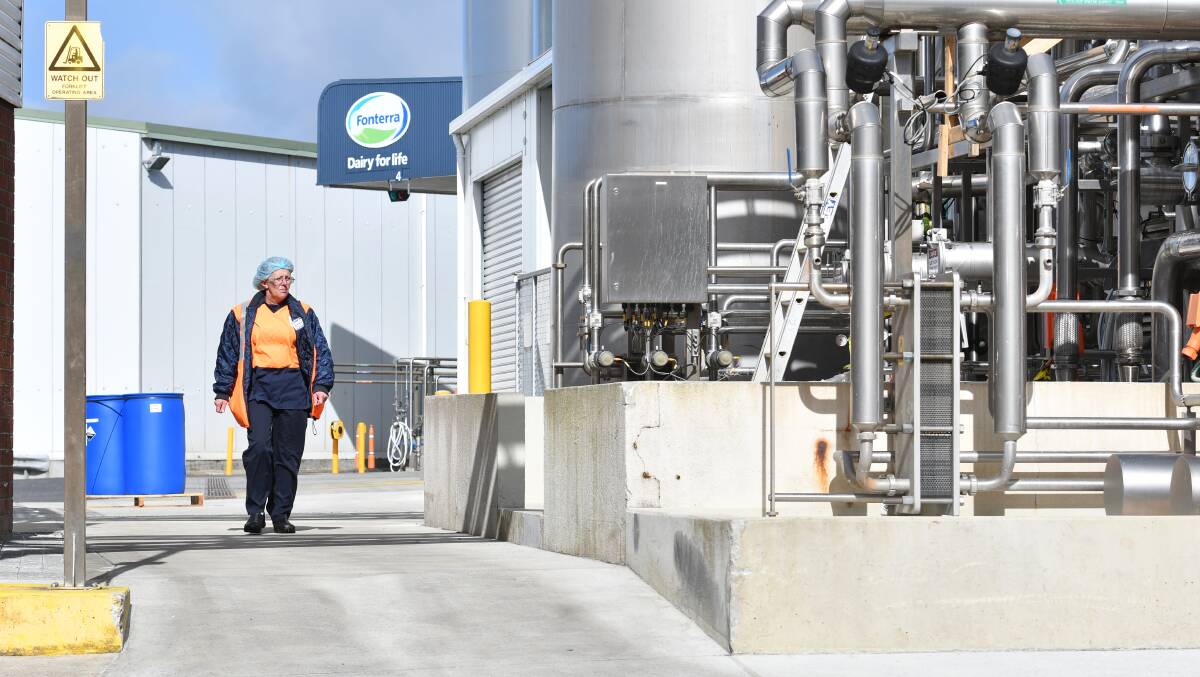 PARTNERS: The plan also sets goals to improve transparency and the relationships between producers and suppliers like Fonterra. Photo by Brodie Weeding.
