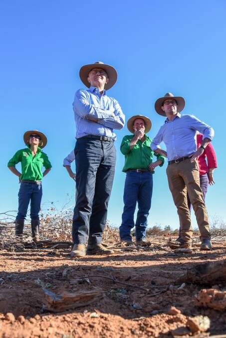 Mr Turnbull said he had learnt all there was to known about mulga after the Charleville visit. 
