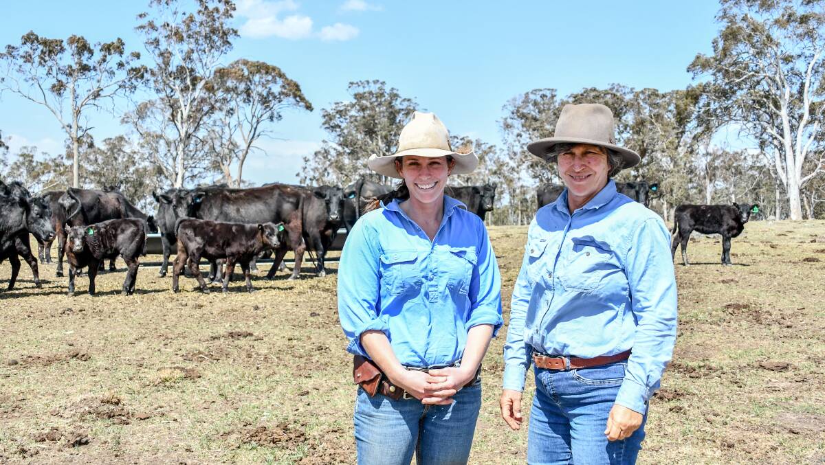 Joanne and Tracey Gowen at their property Argyll near Walcha.