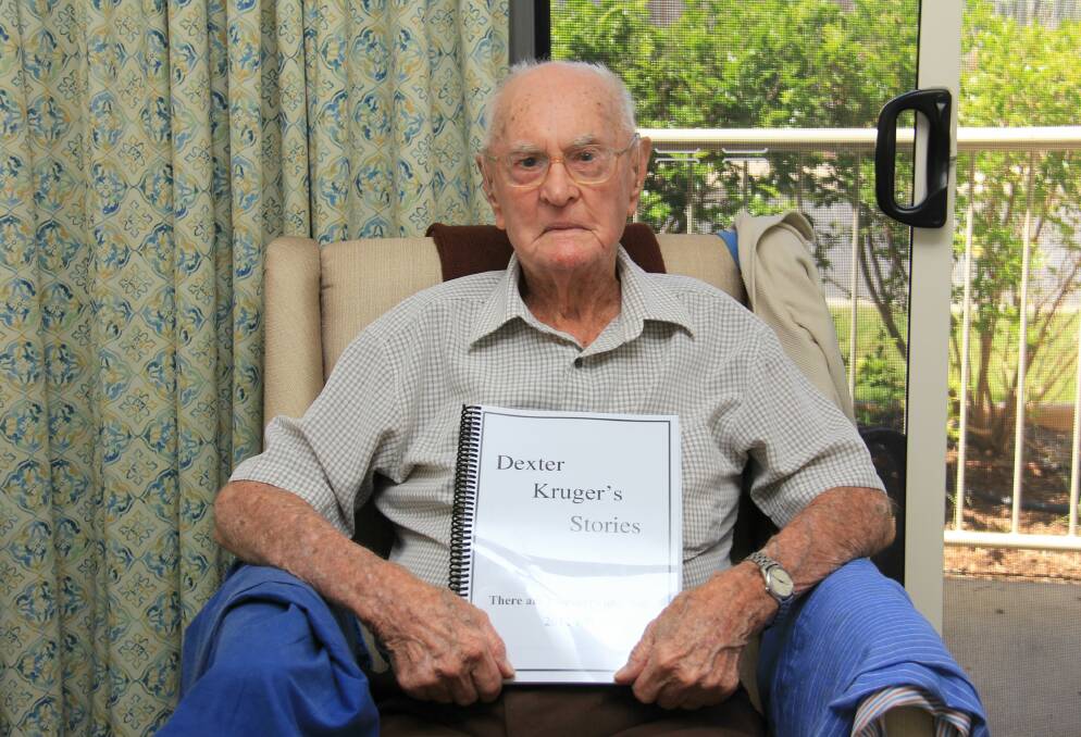 Dexter Kruger is now 108 years old. Picture: Lucy Kinbacher
