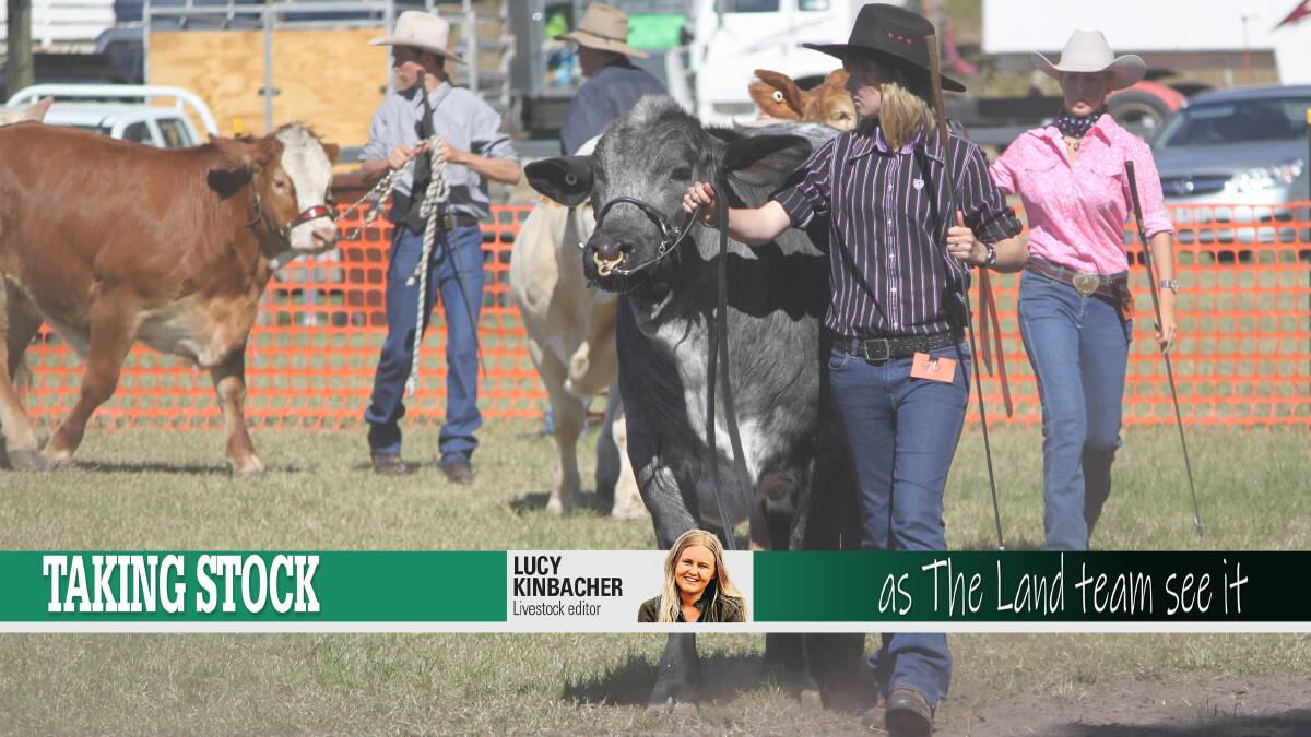 The Land's Lucy Kinbacher said she wasn't a multi-award winner or a grand champion judge but showing held a much deeper purpose.
