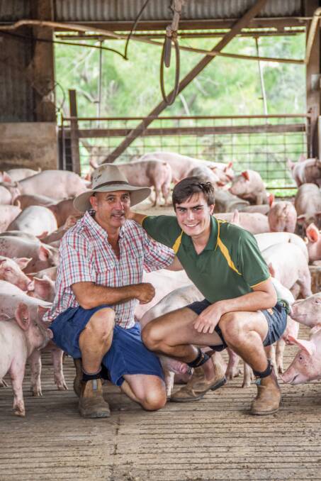 Russell and Hamish Bishop of Sunnynook Farms, Murgon, consider themselves lucky to have only received a price cut of $1/kg on their contract for next year.