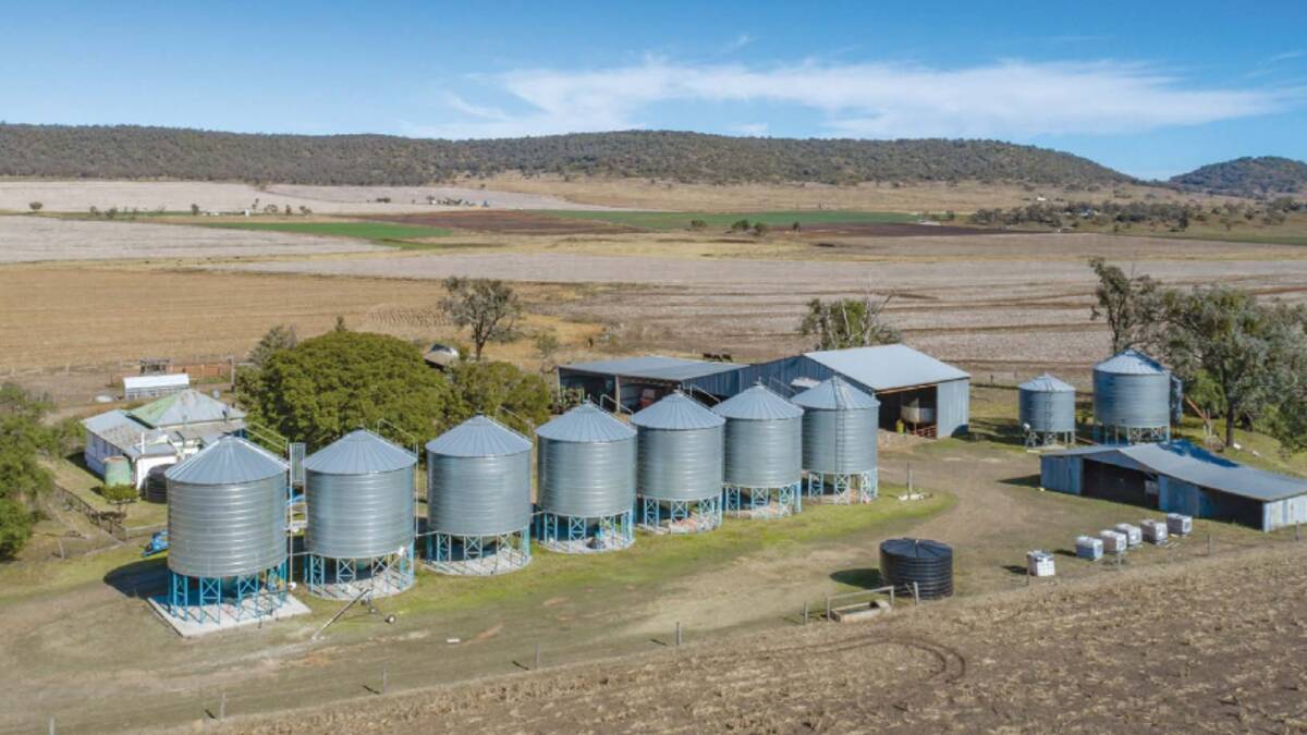 Structural improvements include machinery sheds, a hay shed and a silo complex. Picture supplied