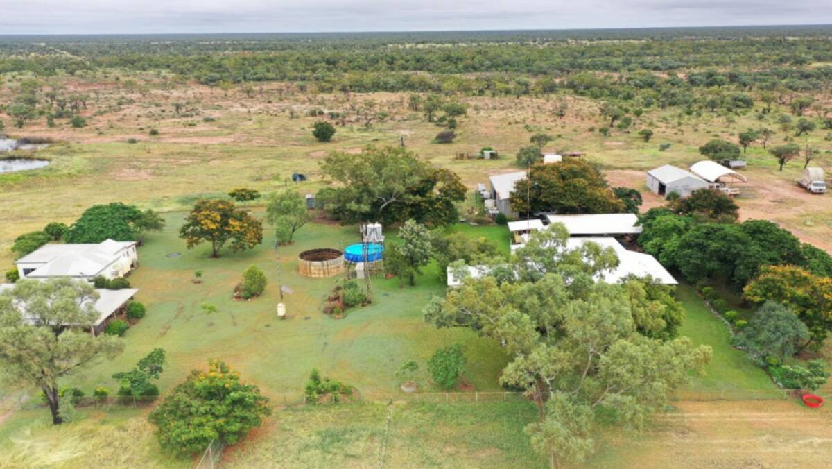 The spacious, five bedroom, air-conditioned Jireena homestead is set in a very well presented garden with large established shade trees and fruit trees. Picture - supplied