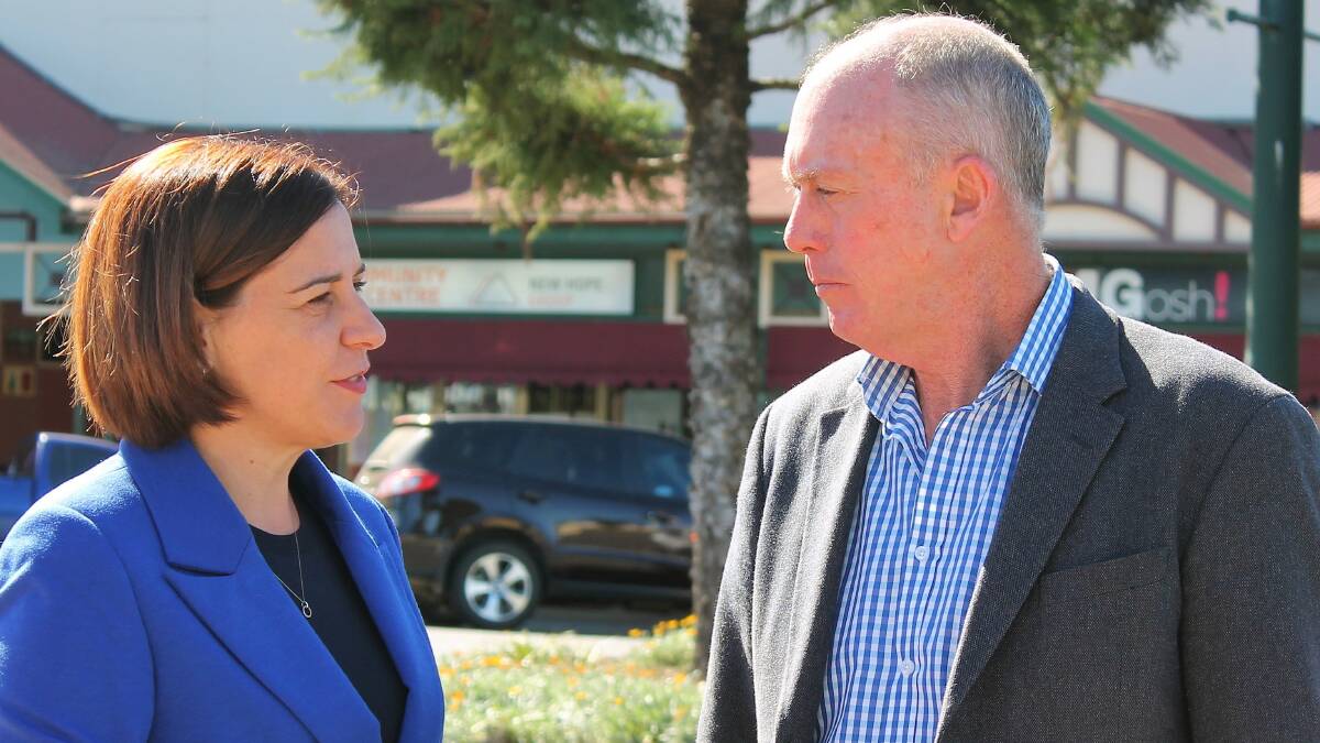 LNP Opposition leader Deb Frecklington and committee member Pat Weir (LNP Condamine) say the new laws fail Queensland.