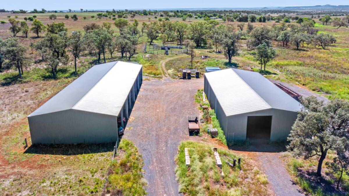 Dunheath has a massive 43x15m shed and an enclosed 32x15m drive-through shed with a gravel hardstand. Picture - supplied