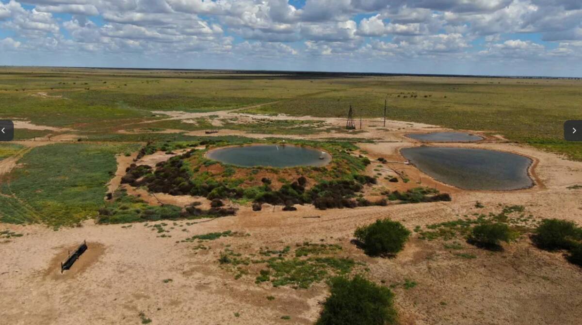 Water is supplied from three bores, three dams and seasonal waterholes along the Darr River channels. Picture supplied