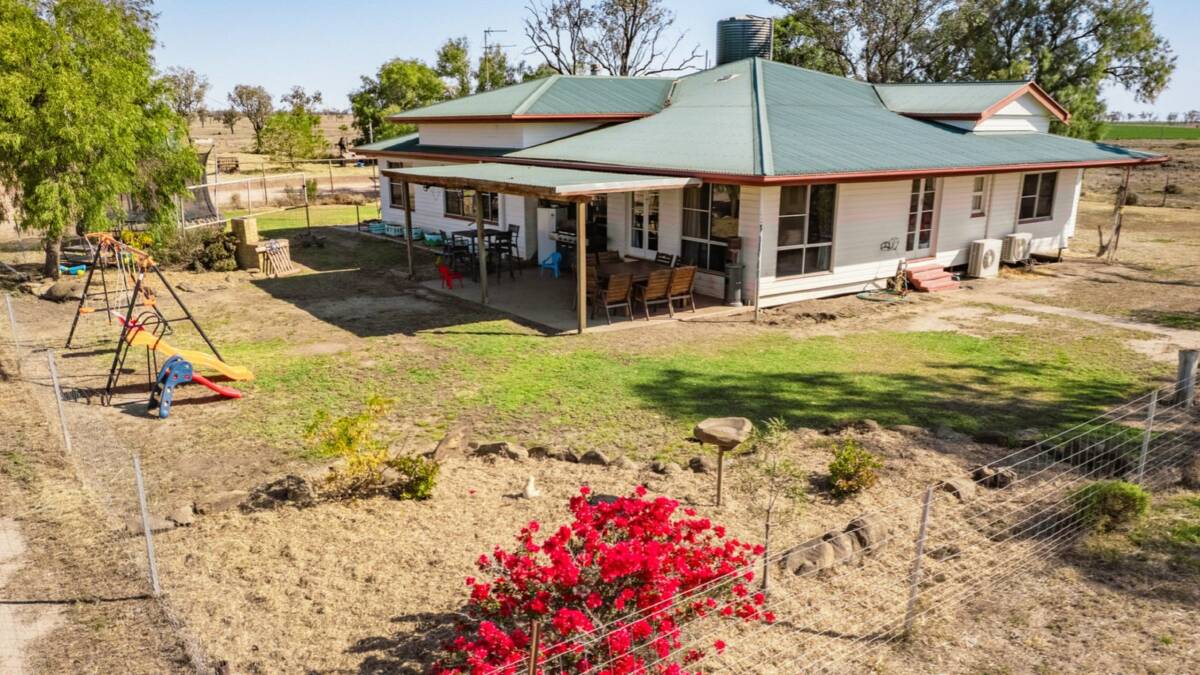 Improvements include a well maintained four bedroom homestead. Picture supplied